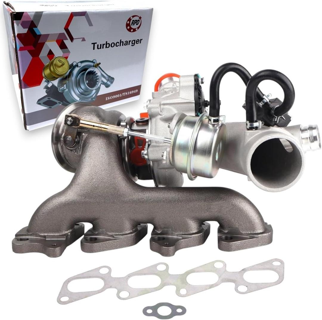 Complete Turbo Turbocharger with Gasket Kit Compatible with Chevy Chevrolet Cruze 2011-2015 & Sonic 2012-2020 & Trax 2013-2021 & Buick Encore 2013-2021 1.4L Replace# 55565353