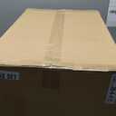 Kuject X-Large Shoe Storage Boxes Organizers Clear Plastic Stackable 12 Pack, Shoe Rack & Holder Substitute, Sneaker Containers, Toy Storage Organizer Bins for Entryway, Closet, Under Bed, Black