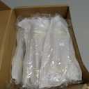 Haliwu 10 Pack Brushed Nickel Cabinet Pulls, Cabinet Handles Brushed Nickel, Barrel Kitchen Handles Gold Kitchen Hardware Pulls, 3-3/4 inch Hole to Hole Center