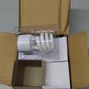 JACKYLED UL-Listed 13w Gu24 CFL Light Bulbs 2700k T2 Spiral Gu24 Base 2-Prong Light Bulb Warm White Fluorescent Light Bulbs Indoor Use (4-Pack)