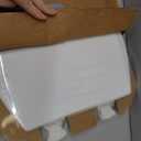 Bemis 1500EC Durable Wooden Toilet Seat, Easy Clean Hinges, Made in USA, Elongated, White