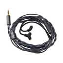 QOA Kinera Celest RUYI IEM Cable with Mic,2 Core 16 OFC Wires Replacement Detachable Cables,Aux Cable HiFi in Ear Earphone Cable for Audiophile Musician