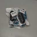 4 x Dog Leash, Short Dog Leash, Leashes for Large Breed Dogs,Traffic Padded Handle- Reflective Training Lead, Perfect for Medium to Large Dogs(12 Inch, Blue)