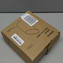 SUNVIE 2 Pack Uplighting Indoor Floor Can Light, 5W Up Lights with 2700K LED GU10 Bulbs, Uplights Floor Spot Lights Indoor for Home Accent Lighting, 5.9 FT Plug Cord & Foot Switch (White)