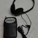 GPX Portable AM/FM Radio, Black (R116B)