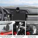 1797 Car Phone Holder Mount Compatible with Honda Civic Accessories Hatchback Type R Coupe 2021 2020 2019 2018 2017 2016 Magnetic Car Cradle Dashboard Navigation Black