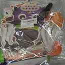 JULMELON 8PCS Halloween Party Decorations Honeycomb Centerpiece, Cute Pumpkin Ghost Witch Halloween Centerpiece Table Decorations Table Toppers for Halloween Party Favors Supplies