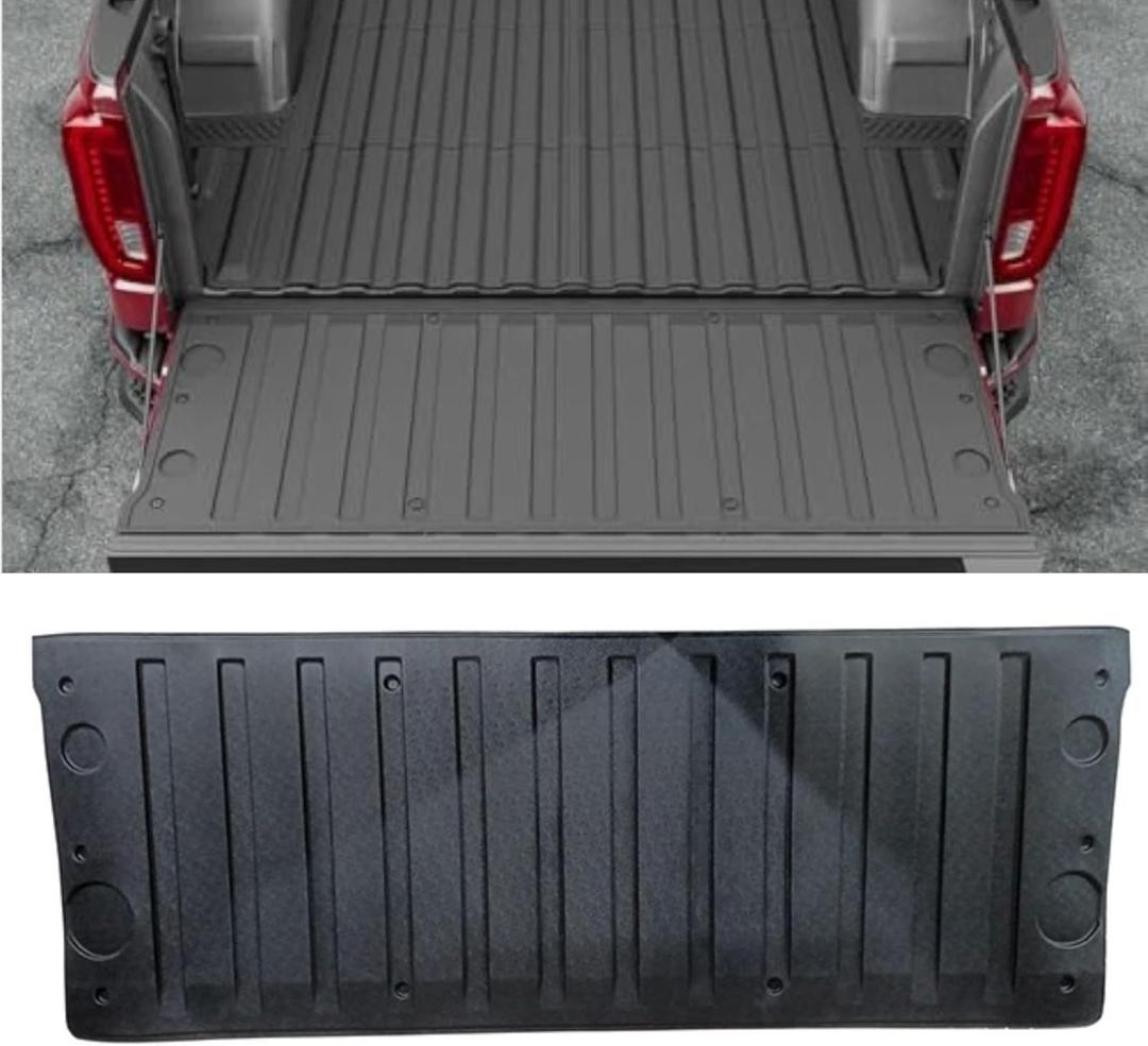 Durable Tailgate Mat Compatible with 2019-2026 Chevy Silverado 1500 Bed Mat TPE All Weather Tailgate Liner Truck Pad Mat Replacement