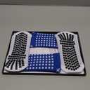 Lux Dual Grip Socks - Soccer Grip Socks for Men and Women. GripArray Performance & Comfort Blue No Size