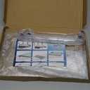 FTVOGUE Tortoise Turtle Acrylic Terrace Floating Island Aquarium Decor Climbing Dock for Semi Aquatic Animals(Large)