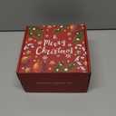 Holiday Candle Set, Scented Candle for Home, 4 Pack Soy Candles Gifts for Women Men, Scents of Christmas Tree/Cookies/Spices/Candy Cane