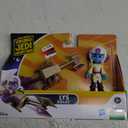 Star Wars: Young Jedi Adventures LYS Solay Figure & Speeder Bike, 4-Inch Scale Action Figures & Vehicles, Star Wars Toys, Preschool Toys for 3 Year Old Boys & Girls