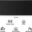 Large Mouse Pad, Desk Mat Office Desk Pad Gaming Mouse Pad with Stitched Edges, 31.5" x 15.7" Mousepad with Non-Slip Waterproof Rubber Base for PC Laptop Desk Home Office Accessories, Black