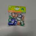 Fun Express Transparent Pullback Cars Set - Assorted Toy Vehicles Cars Boats & Racers for Kids - Perfect Playtime Birthday Parties Party Favors Gifts & Collecting - Colorful & Engaging Fun - 12 Pieces