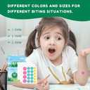 8 x Itch Relief Patch 60pcs Anti Itch Stickers Nature Formula Hydrocolloid Fast Bite Itch Relief Chemical-Free & Safe for Kids Reduces Swelling Prevents Scratching Minimize Dark Marks in 3 Sizes