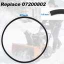 07200802 Snow Blower Belt Compatible with Ariens Deluxe 24" 921045 921323 and 28" 921046, 2 Pcs Snow Thrower V-Belt