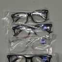 CCVOO Reading Glasses for Women/Men, Eyeglasses, Blue Light Readers for Women/Men, Computer Eye Glasses Cheaters 0.0, 4 Pack