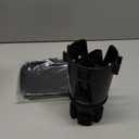 KDD Car Cup Holder Expander - 3 in 1 Cup Holder Adapter with Adjustable Base - Detachable Phone Holder & 360 Rotation Food Tray for Car - Compatible with Vehicles, Car, Road Trip Essentials