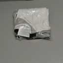 Fruit of The Loom Womens Front Close Builtup Sports Bra (38, White With Grey/Black With Grey)