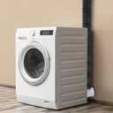 Dryer Vent Hose For Tight Space,Dryer Vent Connector Kit with 4 Inch 9.8 Feet Hose,90 Degree Dryers Vent Elbow,Space Saving and Easy to Install