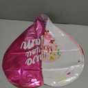 17 Pcs Happy Mother's Day Balloons 18inch Aluminum Foil Balloons Heart Balloons for Mother's Day Birthday Party Decorations Mothers day decorations