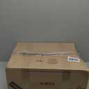 IRIS USA Cat Litter Box, Open Top with Scoop, Easy Clean Plastic Pan for Indoor Cats & Kittens, Beige (Small)