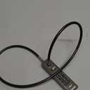 Outdoor Fence Gate Lock Locker - Bike, Cable Chain, Combination Locks (Gray)