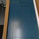TaoHFE Turquoise Bathroom Cabinet, Bathroom Wall Cabinet with 2 Door