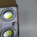 2 PCS Fog Lights LED, 3 Inch Angel Eye Halo LED Fog Light with COB Chip, Super Bright White Driving Light Kit, Universal for Most Cars, Trucks, SUVs (Ice blue light)