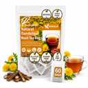 AISDWH Dandelion Root Tea Bags, 60 Count, Caffeine-Free Herbal Tea (EXP 10/31/26)