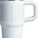STANLEY Quencher ProTour Flip Straw Tumbler with Leakproof Lid 14 oz | Built-In Straw and Handle | Cup Holder Compatible for Travel | Insulated Stainless Steel Cup | BPA-Free | Frost Fade