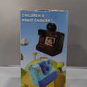 Kids Camera Instant Print, LETSHAHA Christmas Birthday Gifts for Toddler Girls Boys Age 3-12, 24MP & 1080P Selfie Digital Camera with 3 Roll No-Ink Print Paper 32GB SD Card - Blue