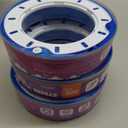 Diaper Pail Refills Compatible with Diaper Genie & Munchkin - 4 Pack (1280 Count), 24 Ft Bags - Scented,7-Layer Odor Control