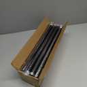 Vintage Gold Curtain Rod 72 to 144 Inches Curtain Rods for Windows Adjustable Heavy Duty Drapery Rod with Bird Finials for Living Room Bedroom