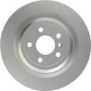 BOSCH 36011643 QuietCast Premium Disc Brake Rotor - Compatible with Select Mercedes-Benz GLE300d, GLE350, GLE450 AMG, ML250, ML350, ML400, ML550; REAR - Single