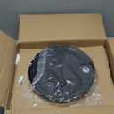 Dimmable Floor Lamp - 3 Lights Arc Floor Lamps for Living Room, 1000LM Modern Tall Standing Lamp With Beige Shades & Heavy Base, Mid Century Tree Floor Lamp for Bedroom Office, 3 LED Bulbs Included (Matte Black-Beige Linen Shades)