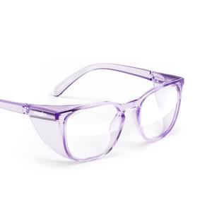 Stoggles Square Z 87.1 Certified Polycarbonate Safety Glasses, Scratch & Shatter-Proof, Blue-Light & UV Blocking Lens, Top & Side Shields, Anti-Fog Dip Coated, Durable, Protective & Stylish Eyewear