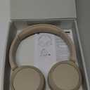 Sony WH-CH520 Wireless Headphones Bluetooth On-Ear Headset with Microphone and up to 50 Hours Battery Life with Quick Charging, Cappuccino