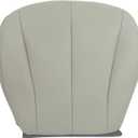 NLQR Tan Front Driver and Passenger Side Bottom Replacement Leather Seat Covers Compatible with Toyota Camry 2007 2008 2009 2010 2011