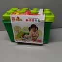 LEGO DUPLO Classic Deluxe Brick Box 10914 Starter Set - Features Storage Box, Bricks, Duplo Figures, Dog, and Car, Creative Play, Great Early Learning Toy for Toddlers Ages 18+ Months