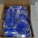 Hanaive 60 Pcs Blank Award Ribbons, 1st 2nd 3rd Place Rosette Medal Winner Victory Prize Recognition Participation Ribbon Badges for School Competition Classroom Prizes Sports Event(Blue)