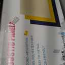 6 Pack Acoustic Wall Panels, 47.2" X 23.6" Sound Absorbing Panels, Decorative Sound Proof Panels for Home, Office, Studio Room, Deep Walnut