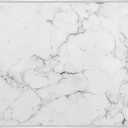 Absorbent Dish Drying Mat for Kitchen Counter - Marble Print Microfiber Drying Pad, Reversible Drainer Mats for Countertop, Medium 16 x 18 inch