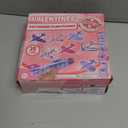 Laoyebaohao 28 Pack Valentines Day Cards for Kids School with Foam Airplane, Valentines Day Gifts For Kids, Valentines Exchange Prize Gifts Cards Boys & Girl, Airplane Valentines Party Favors