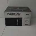 Farberware 1.1 Cu. Ft. Countertop Microwave Oven – 1000 Watts Power, Auto Cook Settings, Defrost, Easy Clean and Child Safety Lock - Stainless