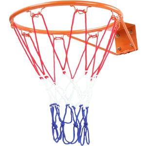 Dream Travel Kids Basketball Rim Goal - Wall Mounted Indoor/Outdoor Hanging Hoop, 32cm/12.6in