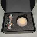 Electric Whiskey Smoker Kit Rechargeable Cocktail Smoker with Wood Chips No Butane Needed Old Fashioned Drink Smoker Ready to Use Saturn Design Home Bar Gift Set for Men Dad Husband