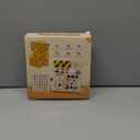 Busy Board, Montessori Toys for 1-3 Year Old Boys & Girls, Travel Educational Learning Activities for Toddlers, Sensory Toy for Kids with Autism (Busy Board v5)