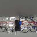 CCVOO 6 Pack Blue Light Blocking Reading Glasses, Anti Headache/Glare/Eye Strain Readers Computer Eyeglasses Women/Men (6 Pack Mix,3.00)
