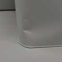 White Bread Box for Kitchen Countertop - Large Capacity Bread Storage Container Farmhouse Bread Box - Stylish Metal Bread Keeper